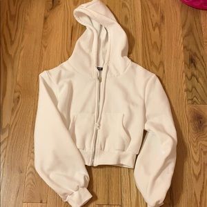 White Shein Sweatshirt